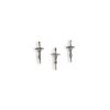 Bedel Kruis Zilver Jezus 48mm
