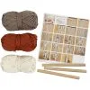 Knutselpakket Startersset Macramé Plantenhanger - Afbeelding 5