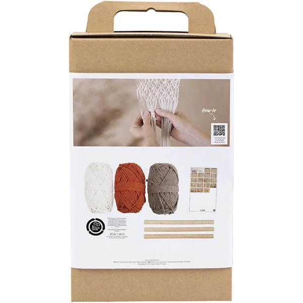 Knutselpakket Startersset Macramé Plantenhanger - Afbeelding 3
