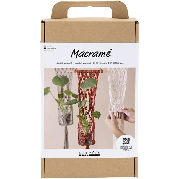 Knutselpakket Startersset Macramé Plantenhanger - Afbeelding 4