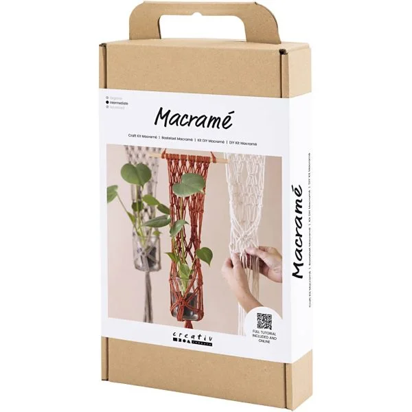 Knutselpakket Startersset Macramé Plantenhanger
