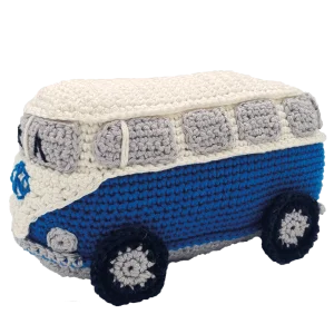 DIY Haakpakket - Retro Busje Blauw