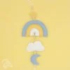 DIY Viltpakket - Regenboog Wandhanger - Blauw - Afbeelding 3