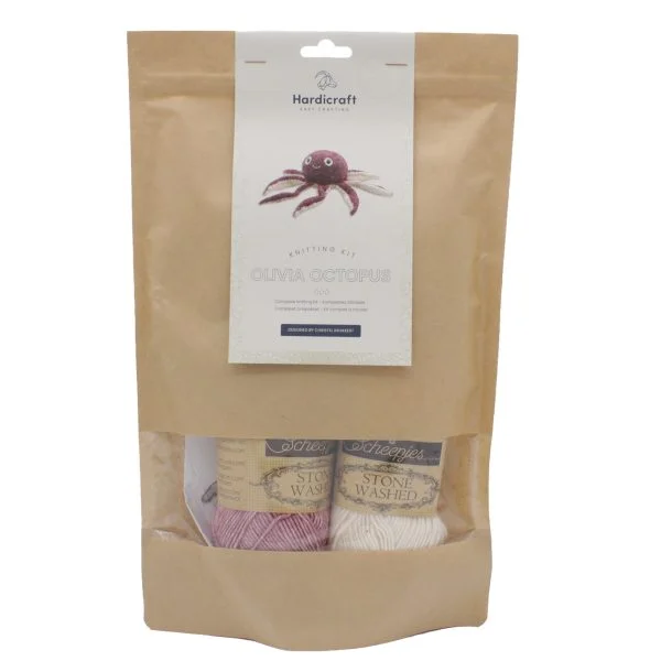 DIY Breipakket - Olivia Octopus - Afbeelding 3