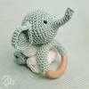DIY Haakpakket - Rammelaar Olifant - Afbeelding 4