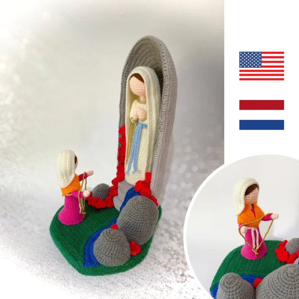 Haakpatroon Onze Lieve Vrouwe van Lourdes - Afbeelding 4