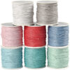 Katoenkoord dikte 1 mm doos 8x40 meter pastel - Afbeelding 3