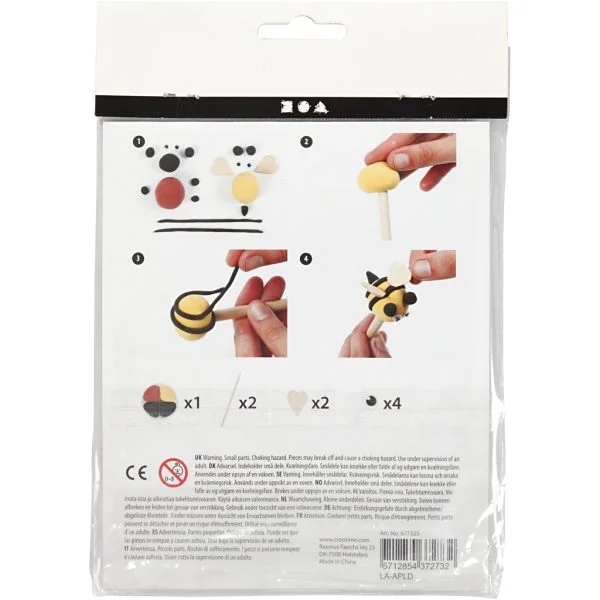 Knutselset potlood toppers Mini Creative Kit insecten - Afbeelding 4