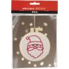 Mini Hobbyset Borduurwerk Kerstman - Kerst knutsel set