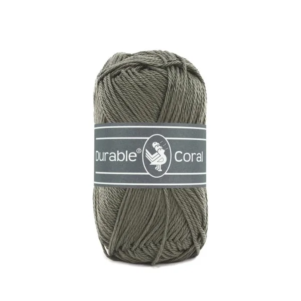 Durable Coral katoen 50 gram 389 - Slate