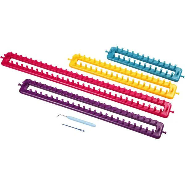 Rechthoek Knitting loom 4 stuks Lengte 25-35-45-55 cm - Afbeelding 3