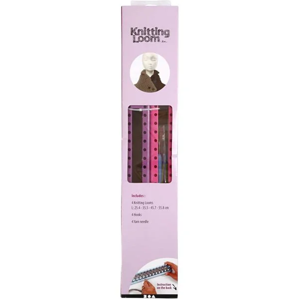 Rechthoek Knitting loom 4 stuks Lengte 25-35-45-55 cm - Afbeelding 4