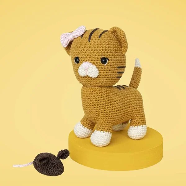 Scheepjes Amigurumikit Kat & Muis haken - Afbeelding 3