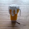 Haakpatroon Sleutelhanger Biertje - De gehaakte schat - Afbeelding 4
