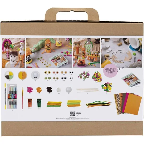 Maxi Creatieve Box Grappige Monsters - Afbeelding 3