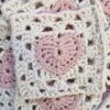 Haakpatroon granny Square hartje - Afbeelding 6