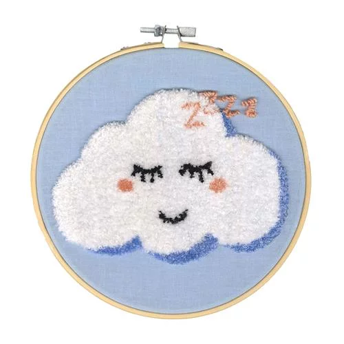 ReStyle Punchpakket Wolk 17,8cm rond Blauw