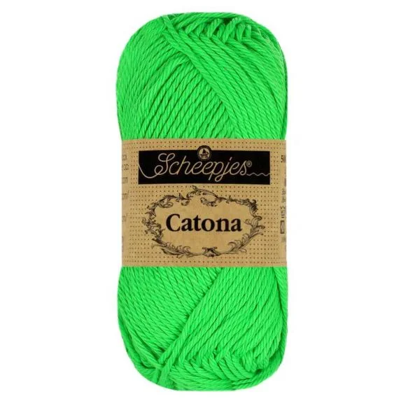 Scheepjes Catona Neon Green