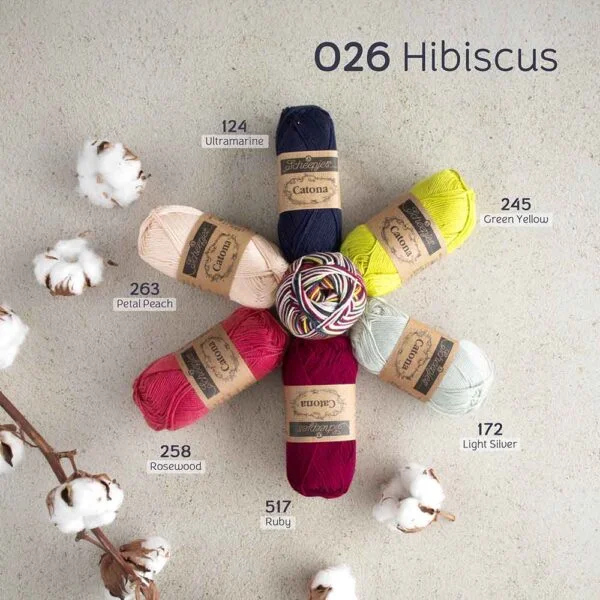Scheepjes Catona Chroma 026 Hibiscus - Afbeelding 5