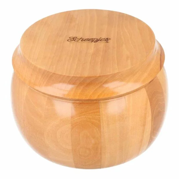 Scheepjes Yarn bowl Afrikaans sandelhout gemengd 15x10cm - Afbeelding 3