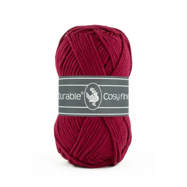 Durable Cosy Fine bol 50 gram Bordeaux