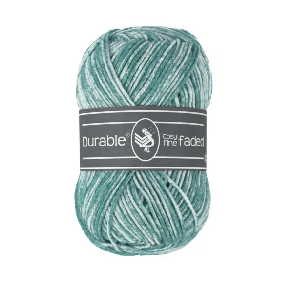 Durable Cosy Fine Faded bol 50 gram Vintage Green