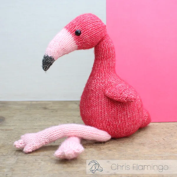 Hardicraft DIY Breipakket Chris Flamingo