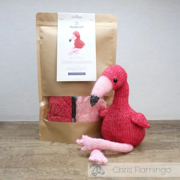 Hardicraft DIY Breipakket Chris Flamingo - Afbeelding 2
