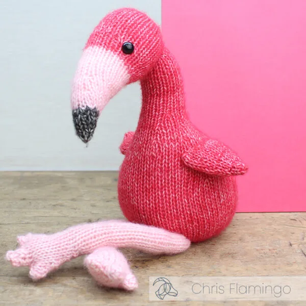 Hardicraft DIY Breipakket Chris Flamingo - Afbeelding 3