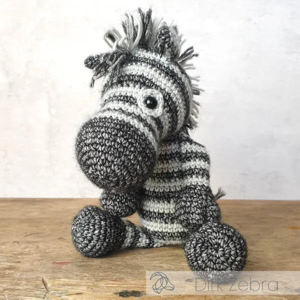 Hardicraft DIY Haakpakket Dirk Zebra - Afbeelding 2