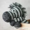 Hardicraft DIY Haakpakket Dirk Zebra - Afbeelding 3