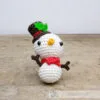 Hardicraft DIY Haakpakket Hanger Mini Sneeuwpop - Afbeelding 2