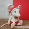 Hardicraft DIY Haakpakket Kerstmuis - Afbeelding 3