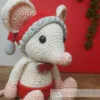 Hardicraft DIY Haakpakket Kerstmuis - Afbeelding 4