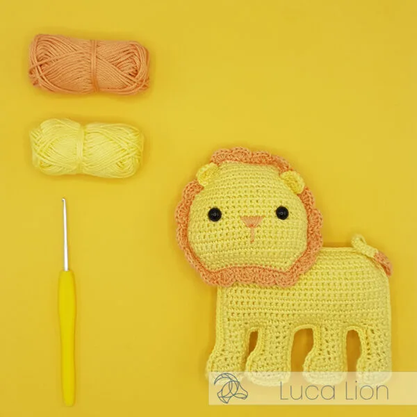 Hardicraft DIY Haakpakket Luca Leeuw - Afbeelding 4