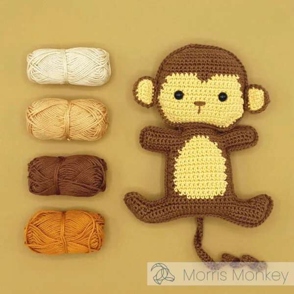 Hardicraft DIY Haakpakket Morris Aap - Afbeelding 3