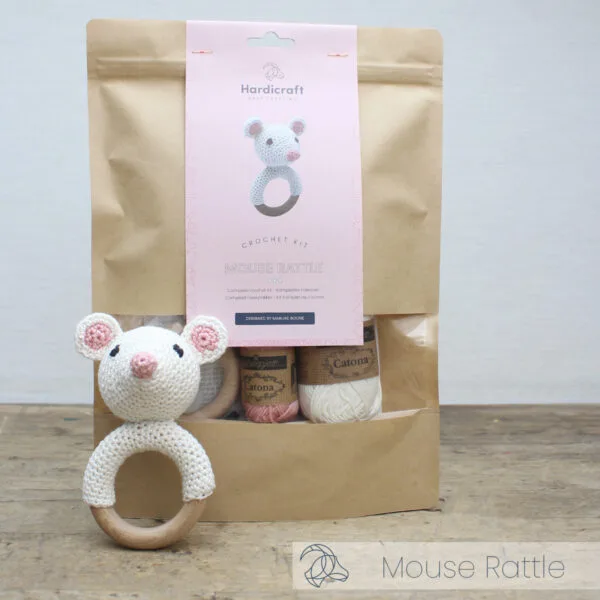 Hardicraft DIY Haakpakket Rammelaar Muis