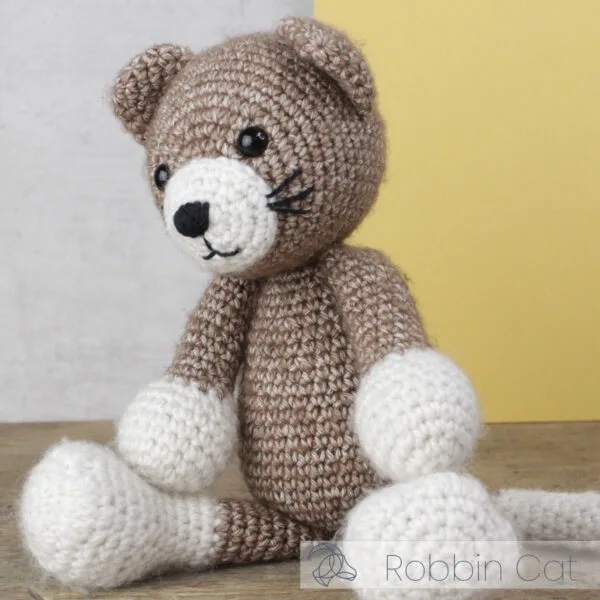 Hardicraft DIY Haakpakket Robbin Kat - Afbeelding 2