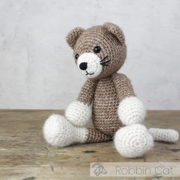 Hardicraft DIY Haakpakket Robbin Kat - Afbeelding 4