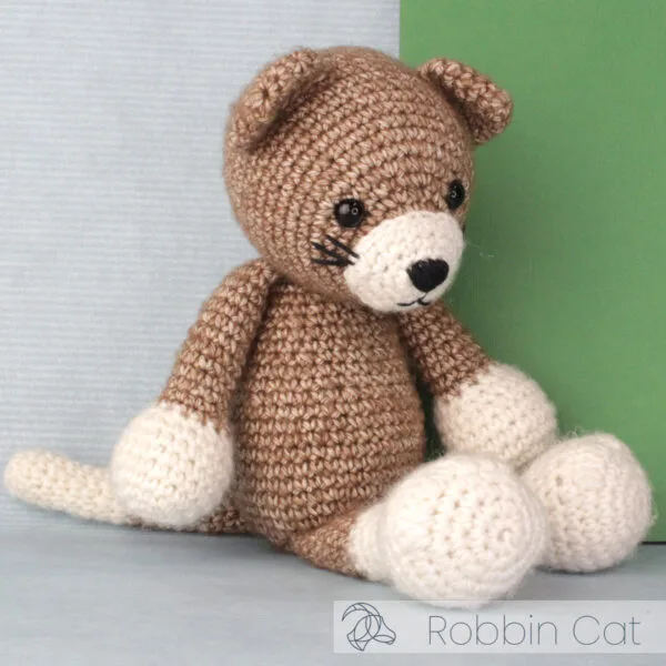 Hardicraft DIY Haakpakket Robbin Kat - Afbeelding 5
