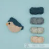 Hardicraft DIY Haakpakket Vogel Blauw