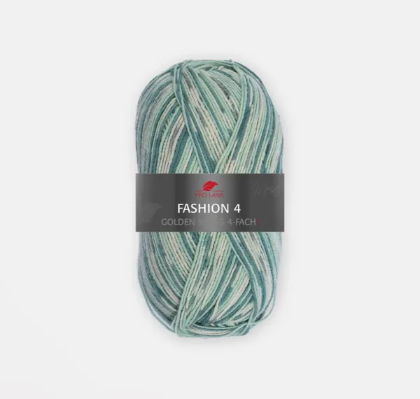Pro Lana Fashion 4 Sokkenwol Golden Socks 683 groen