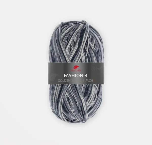 Pro Lana Fashion 4 Sokkenwol Golden Socks 687 zwart