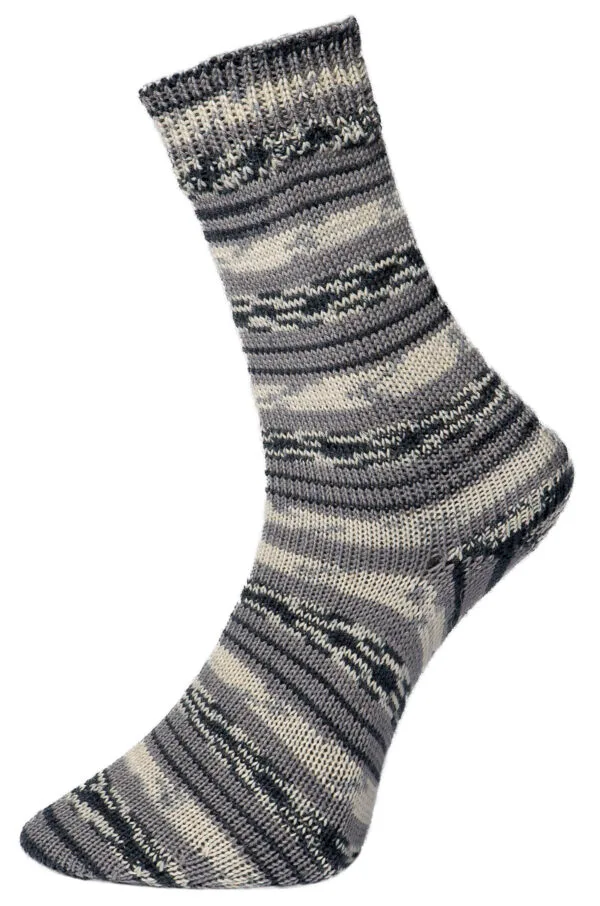 Pro Lana Fashion 4 Sokkenwol Golden Socks 687 zwart - Afbeelding 2