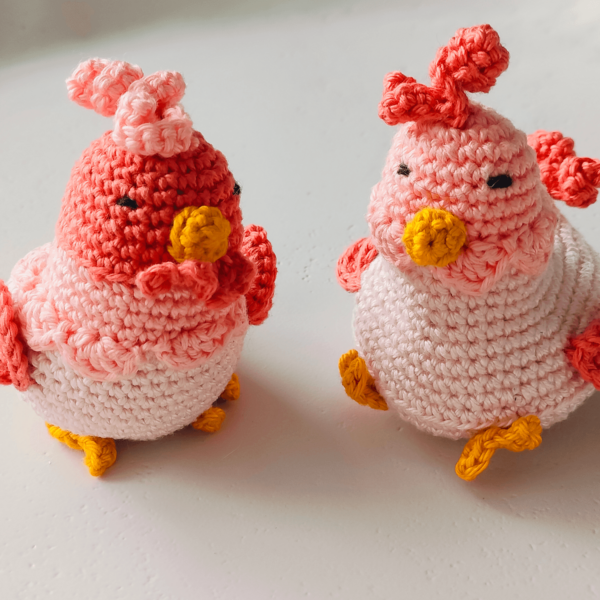Chilling chickens - Haakpatroon van Haak mee met Saar - Afbeelding 3