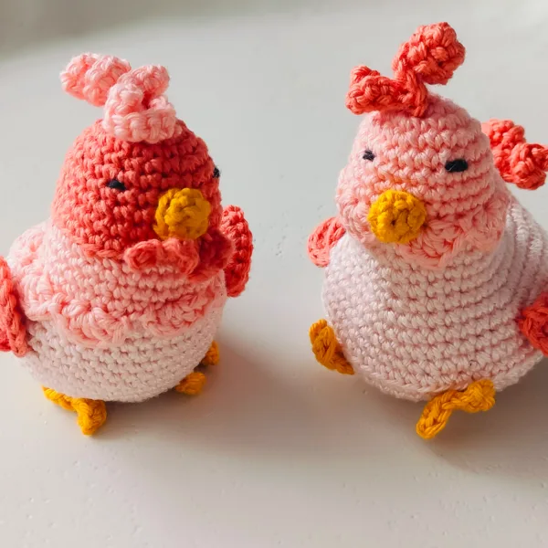 Chilling chickens - Haakpatroon van Haak mee met Saar - Afbeelding 3