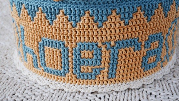 Haakpatroon Hoera overlay crochet feesttaart - Haak mee met Saar - Afbeelding 2
