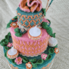 Haakpatroon Hoera overlay crochet feesttaart - Haak mee met Saar - Afbeelding 6