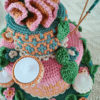 Haakpatroon Hoera overlay crochet feesttaart - Haak mee met Saar - Afbeelding 4
