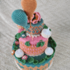 Haakpatroon Hoera overlay crochet feesttaart - Haak mee met Saar - Afbeelding 7